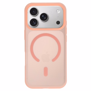 Tel Protect Mist Matte Magsafe Case for Samsung Galaxy A17 5G pink orange