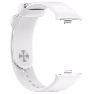 SILIKONIHIHNA MI BAND 8 PRO /M8 PRO (12). VALKOINEN