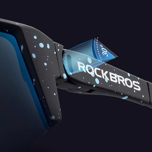 Rockbros SP297 polarisoivat pyöräilylasit - musta