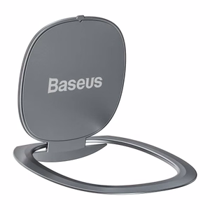 Baseus erittäin ohut itsekiinnittyvä sormuspidike puhelimelle hopea (SUYB-0S)
