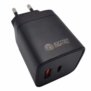 Laturi EXTRA DIGITAL GaN USB Type-C, USB Type-A: 45W, PPS