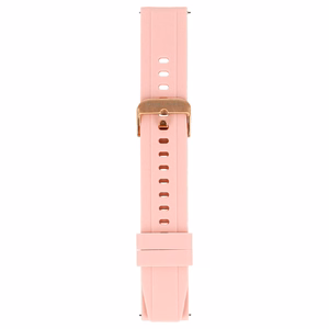 Blavec Universal watch band for W-17 Amber 18mm silicone pink