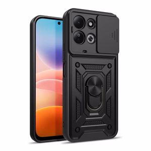 Tech-Protect CamShield Pro -suojakuori Xiaomi Redmi 17 4G / 5G -malleille, musta