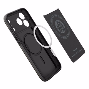 Spigen Thin Fit MagSafe -suojakuori iPhone 17 Pro / 18 Pro -malleille, musta