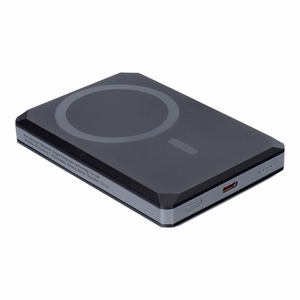 Ulkoinen akku Veger Wallet Tracker W0582 MFi PD 20W 5000 mAh musta