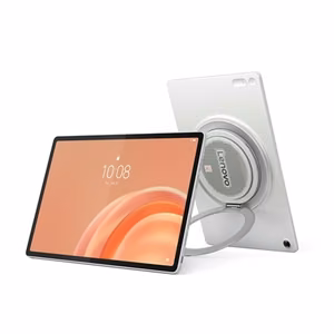 Lenovo Tab Plus Gen 2 ZAHT0121SE – 12.1 tuuman IPS 2560 × 1600-tabletti, MediaTek Dimensity 7400, 8 Gt LPDDR5 RAM, 256 Gt, Wi-Fi, Android 16, valkoinen, suojatasku mukana