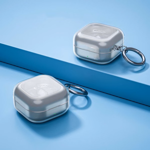 Tech-Protect FlexAir -suojakuori Samsung Galaxy Buds 4 / Buds 4 Pro:lle läpinäkyvä