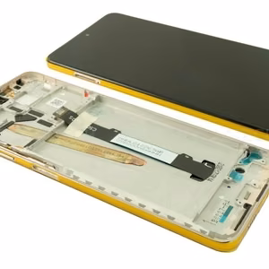 LCD screen Xiaomi Poco X3 Pro/X3/X3 NFC with touch screen with frame Metal Bronze original (service pack)