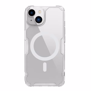 Nillkin Nature Pro -panssarikotelo MagSafe iPhone 15 Plus - valkoinen