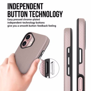 Perfectionists Triangle Mag Case iPhone 13/14 rose gold