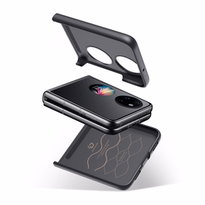 Dux Ducis Fino tapauksessa on valmistettu nylon materiaalista Huawei P50 Pocket musta