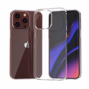 iPhone 15 Pro Max Suojakuori Ultra Clear -sarjasta läpinäkyvä