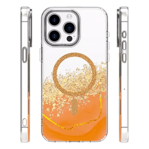 Epoxy Mag suojakuori iPhone 14 Pro 6,1" oranssi