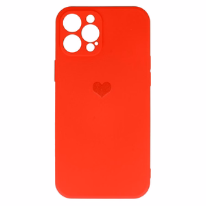 Vennus Silikoninen Heart Suojakuori iPhone 11 Pro:lle design 1 punainen