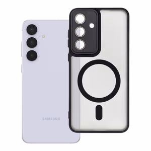 Suojakuori Samsung S25 FE:lle Variete Mag Cover yhteensopiva MagSafen kanssa musta