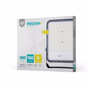 LED valonheitin PROXIM+ 200W 6500K 30000lm 230V IP65 Forever Light 150lm/W 5 vuoden takuu