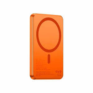 Forcell F-Energy Slim F5K9 -varavirtalähde, MagSafe-yhteensopiva, 5000 mAh, 15 W, QC 4.0, PD 3.0, oranssi