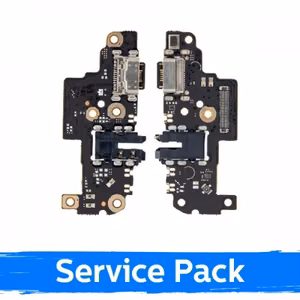 Latauspaikka yhteensopiva Xiaomi Redmi Note 8 Pro flex-kaapelilla / Plata (Service Pack)