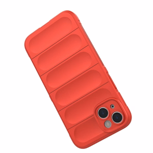 Magic Shield Case kotelo iPhone 14 Plus joustava panssaroitu kansi punainen