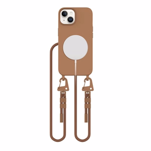 Tech-Protect MagNecklace MagSafe Suojakuori iPhone 14:lle - ruskea