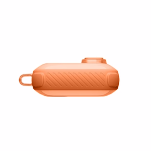 AmazingThing Titan Pro Mag Case Clear Suojakuori AirPods Pro 3 -kuulokkeille - oranssi
