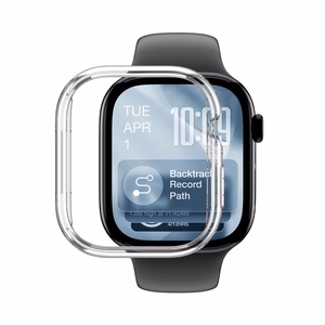 AmazingThing Minimal suojakuori Apple Watch Series 11 46mm:lle - läpinäkyvä