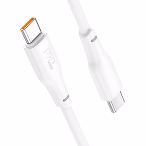 Hoco USB-C - USB-C -kaapeli 3A 100W 1 m X93 valkoinen