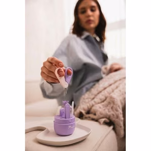 Momini Lilac Purple vauvan kynsienhoitosetti