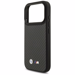 BMW M Kevlar Matt MagSafe Suojakuori iPhone 17 Pro:lle - musta