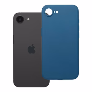 Matt sininen Suojakuori iPhone 16e (SE 4 2025) / 17e:lle