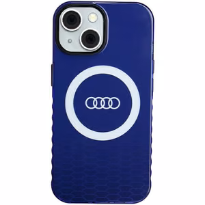 Audi IML Big Logo MagSafe Suojakuori iPhone 15 / 14 / 13:lle - sininen