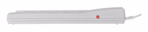 Activejet COMBO 5G – 5-pistorasiainen jatkojohto, 1.5 m johto, automaattisulake, harmaa (ACP-5GN_1,5M_SZ)