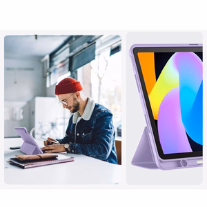 Tech-Protect SmartCase Pen Suojakuori Lenovo Idea Tab 11.0 TB-336:lle - violetti