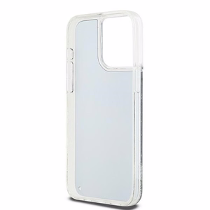 DKNY suojakuori iPhone 15 Pro Max 6,7' DKHCP15XLBNAEK musta HC nestemäiset kimalteet kaarilogolla