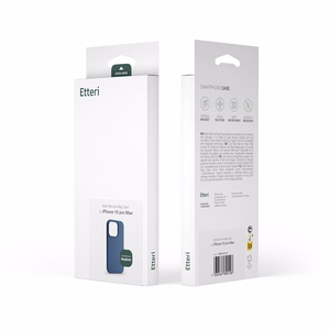 Etteri Silikoninen Mag suojakuori iPhone 16 Pro Max 6,9:lle tummansininen