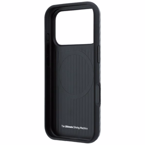 BMW M Carbon Printed Ring MagSafe -suojakuori iPhone 18 Pro Max / 17 Pro Max – harmaa