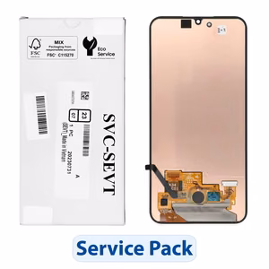 ServicePack LCD-näyttö SAMSUNG A34 5G A346B GH82-31235A:lle ilman kehystä