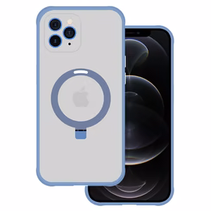 Tel Protect Magical Magsafe Stand Suojakuori iPhone 11 Pro Max:lle sininen