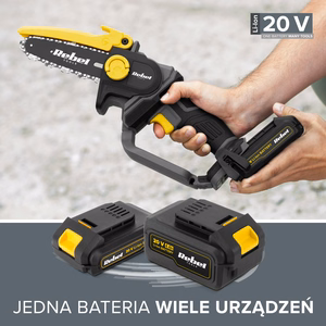 20 V:n akkukäyttöinen ketjusaha