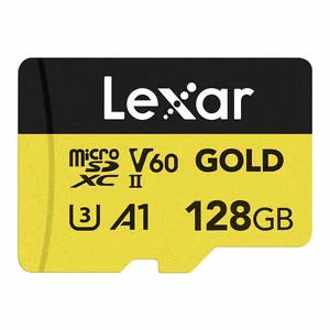 Lexar GOLD microSDXC -muistikortti, 128 GB
