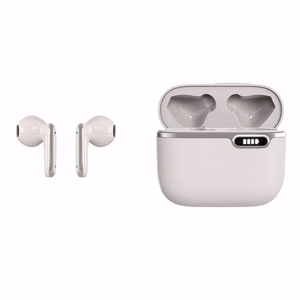 Wireless earphones Art TWS + docking station USB C AP-TW-B4W white