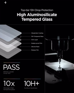 Spigen Glas.Tr Ez Fit Pro HD yksityisyyslasi 2 kpl Samsung Galaxy S26:lle