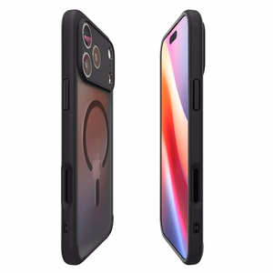 Spigen Ultra Hybrid Mag Magsafe Suojakuori iPhone 17 Pro:lle Frost musta