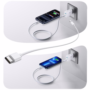 Joyroom JR-TG6 GaN 30W seinälaturi valkoinen