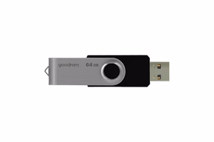 Goodram pendrive 64GB USB 2.0 Twister musta