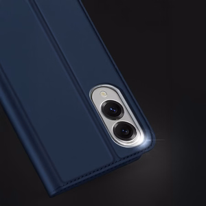 Dux Ducis SKIN PRO lompakkosuojakuori Samsung S25 Edge sininen