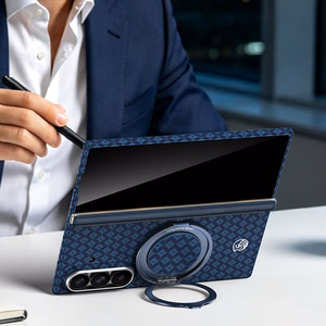 Benks Magnetic Armor Grid Air Grand Combo Case (C.K.FL.SA.BE.0051) do Samsung Galaxy Z Fold 8 Ultra blue