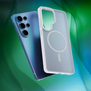 3mk Smoke MagCase -suojakuori Samsung Galaxy S26 Ultra -puhelimelle - valkoinen