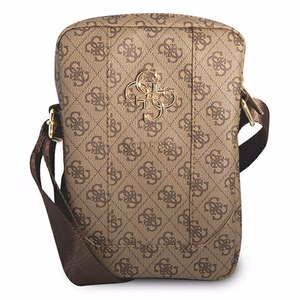 Guess GUTB10G4GFBR 4G Big Metal Logo sleeve for a 10" tablet, brown