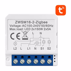 Älykytkinmoduuli ZigBee Avatto ZWSM16-W2 TUYA